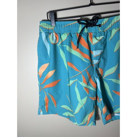 BILLABONG Recycler Sundays Tropical Beach Print Swim Trunks Shorts Mens Size XL - Picture 5 of 12